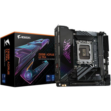 Carte mere - GIGABYTE - Z890I AORUS ULTRA - Format Mini-ITX - Chipset Intel Z890 - WiFi 7 intégré
