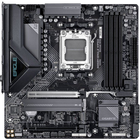 Carte mere - GIGABYTE - B850M EAGLE WF6E - Format Micro-ATX - Chipset AMD B850 - DDR5 & PCIe 5.0 - WiFi 6E