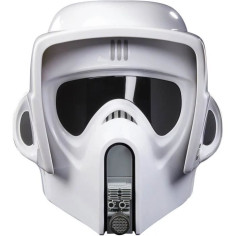 Casque Scout Trooper électronique premium, effets sonores, Star Wars&nbsp;: Le retour du jedi, pour adulte, Star Wars The Black Ser
