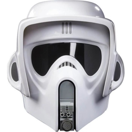 Casque Scout Trooper électronique premium, effets sonores, Star Wars&nbsp;: Le retour du jedi, pour adulte, Star Wars The Black Ser