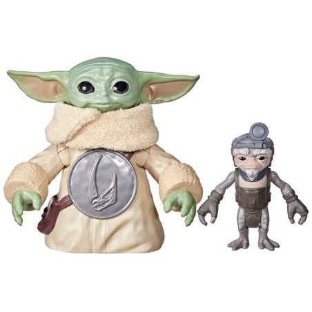 Câlins Grogu, figurine électronique de 16,5&nbsp;cm et Anzellan, jouets Star Wars: The Mandalorian & Grogu pour enfants, des 4&nbsp;ans