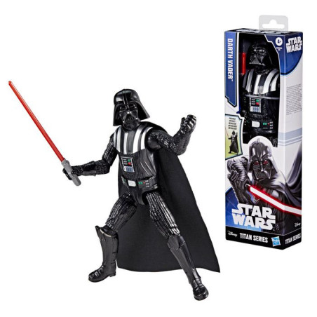 Figurine Dark Vador 30&nbsp;cm, Titan Series, jouets de super-héros pour enfants, Star Wars, des 4&nbsp;ans