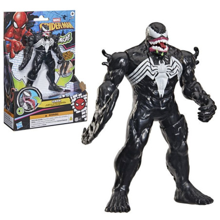 Figurine électronique Venom de 15 cm, avec effets sonores, Jouets de super-héros Spider-Man Venom Action éleectronique, des 4