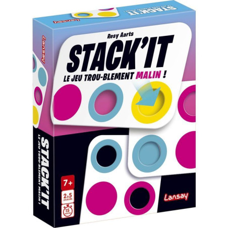 STACK'IT - Jeu de société - LANSAY - Des 7 ans