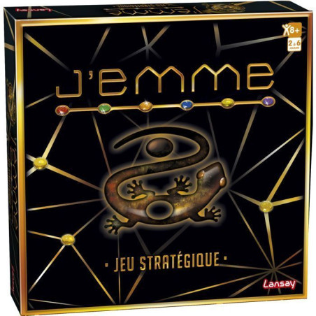 J'EMME - Jeu de société - LANSAY - Des 8 ans