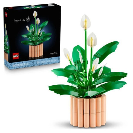 LEGO Botanicals 11504 Les Fleurs de Lune - Set de Plante Artificielle pour Adulte - Déco