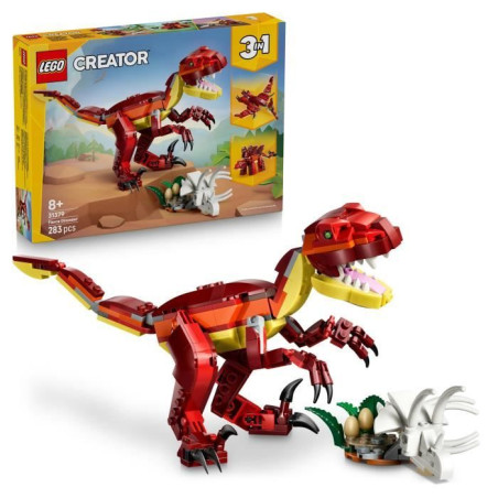 LEGO Creator 3-en-1 31379 Le Dinosaure Féroce - Jeu de Construction des 8 ans - Cadeau