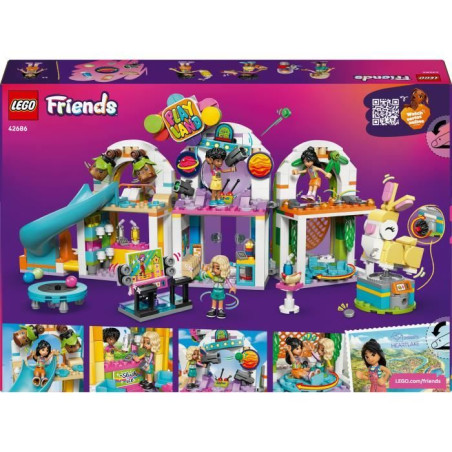 LEGO Friends 42686 L'Aire de Jeux d'Intérieur - Jouet de Construction des 7 ans - Cadeau