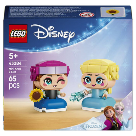 LEGO | Disney La Reine des Neiges 43284 Anna et Elsa Miniatures - Jeu de Construction