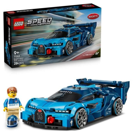 LEGO Speed Champions 77253 Hypercar Bugatti Vision GT - Jouet de Construction des 9 ans