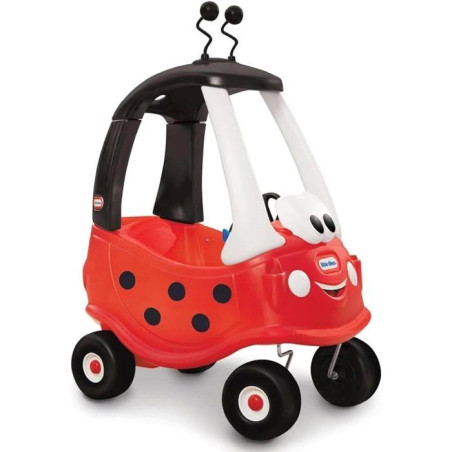 Cozy Coupe - Little Tikes - Coccinelle - Voiture enfant - Portes, Klaxon et Plancher a retirer - Des 18 mois