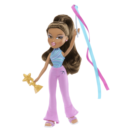 BRATZ -Bratz Play Sportz- Yasmin - Poupée mannequin Gymnaste
