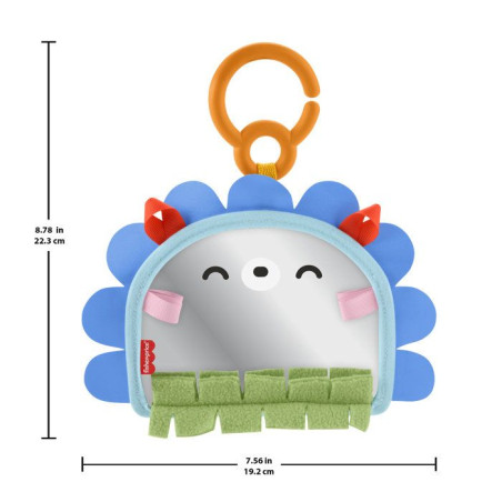 Jouet d'éveil - FISHER PRICE - JHB45 - Miroir pliable - Attache poussette - Des la naissance