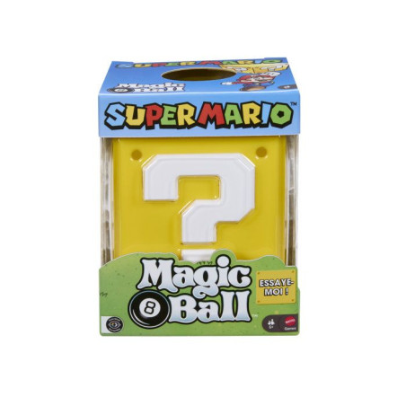 Jouet de divination - MATTEL GAMES - JNJ44 - Magic 8 Ball Super Mario - Réponses Nintendo - Des 8 ans