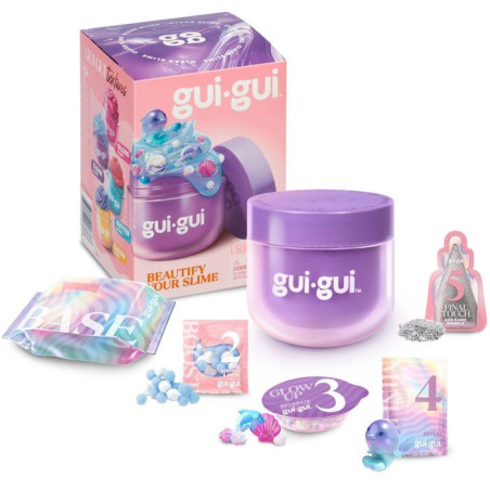 Kit Slime - Jeu créatif - MOOSE TOYS - GUI-GUI - Des 6 ans - Modele aléatoire