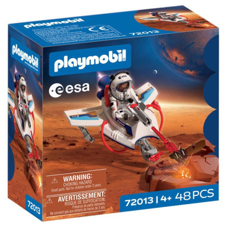 PLAYMOBIL 72013 Vaisseau spatial de l'ESA, L'espace, 48 pieces, des 4 ans