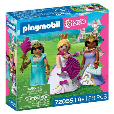 PLAYMOBIL 72055 Trio de princesses, Les Princesses, 28 pieces, Des 4 ans
