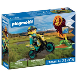PLAYMOBIL 72065 Motocross,...