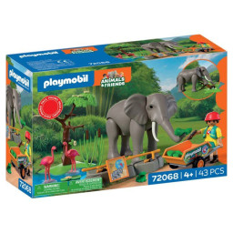 PLAYMOBIL 72068 Eléphants...