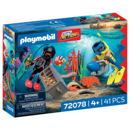 PLAYMOBIL 72078 Policiers...