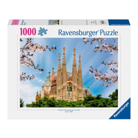 Ravensburger - Puzzle Adulte - Puzzle 1000 pieces - La Sagrada Família - des 14 ans - Puzzle de qualité supérieure -12001791