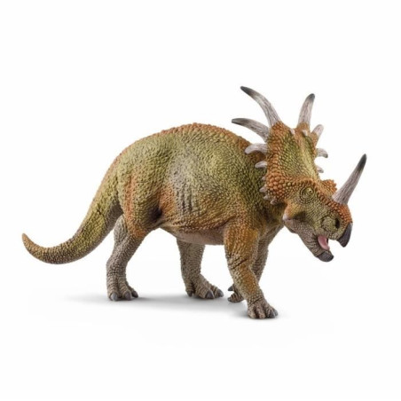Figurine Styracosaure, avec détails réalistes, jouet inspirant l'imagination, Schleich 15033 Dinosaurs, pour enfants des 4 ans