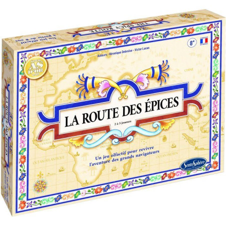 Jeu de société - SENTOSPHERE - La route des épices - A la conquete de nouveau territoire - Des 7 ans