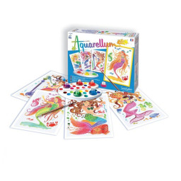 Peinture aquerelle -...