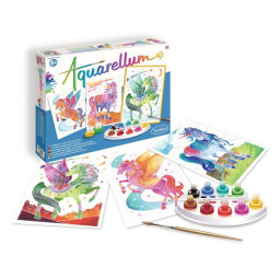 Peinture aquerelle -...
