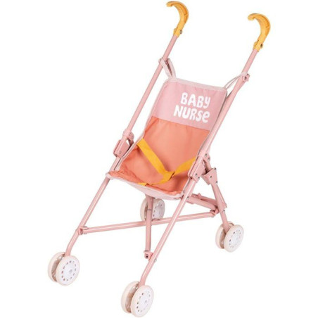 SMOBY - Baby Nurse - Poussette canne - Pour poupon - Pratique et Légere - Pliage Facile - Des 2 ans