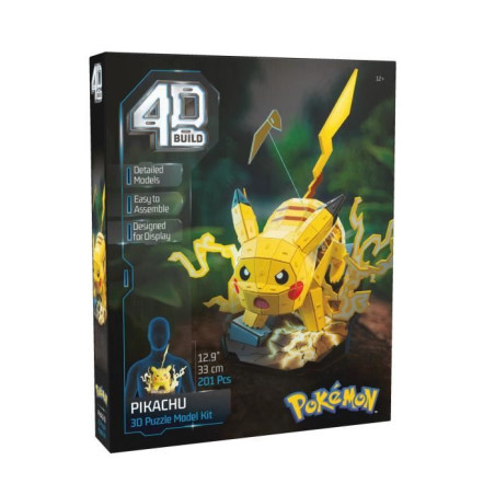 Pikachu 4D Build - Pokémon
