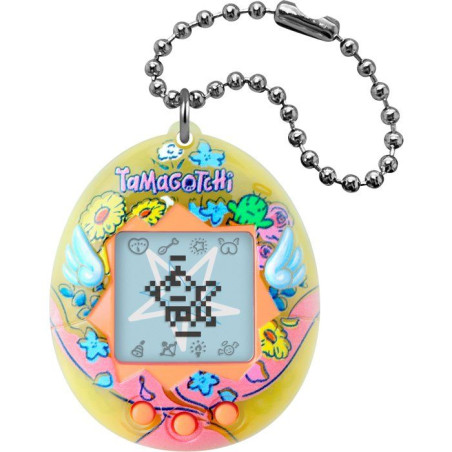 Tamagotchi - BANDAI - Tamagotchi original - Angel Bouquet - Animal électronique virtuel avec écran couleur, 3 boutons et jeux