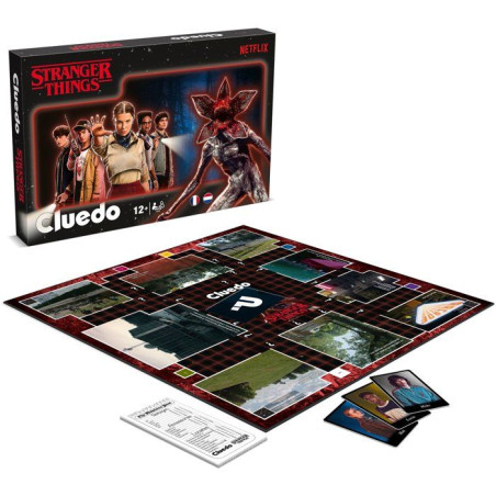 CLUEDO - Stranger Things - Jeu de société - WINNING MOVES - 2 a 6 joueurs - Des 15 ans