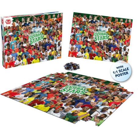Puzzle - WINNING MOVES - World Football Stars 2026 - 1000 pieces - Des 8 ans