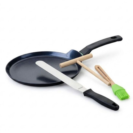 Set chandeleur crepiere - FACKELMANN - BRANDAO - Ø 26 cm - 3 ustensiles