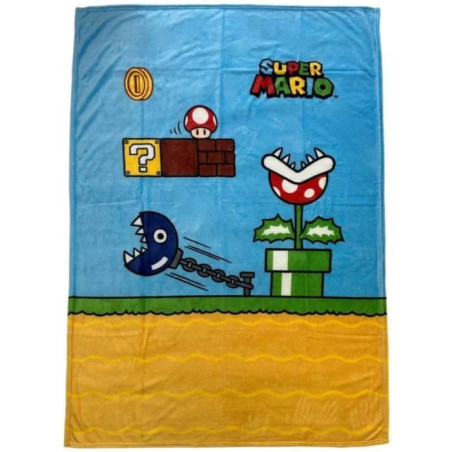 Plaid - MARIO BROS - 130 x 180 cm