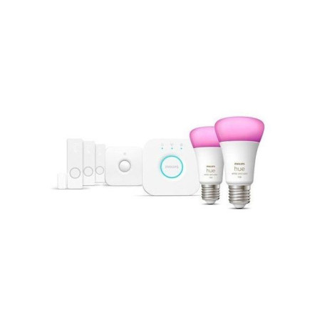 Kit de démarrage - Philips Hue - Secure - WCA détecteurs - Ampoules E27
