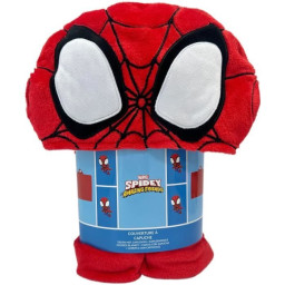Plaid polaire a capuche 3D...