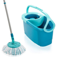 Kit de nettoyage sol Clean Twist Disc Mop Ergo 52101 Leifheit - Balai espagnol lave s