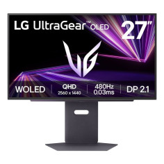 Ecran PC Gamer - LG - 27 - QHD - 480Hz - Dalle OLED - 0,03ms - 27GX790A-B