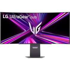 Ecran PC Gamer Incurvé - LG ELECTRONICS - 45 - WQHD - 240Hz - Dalle OLED - 0,03ms - Ajustable en hauteur - 45GX900A-B
