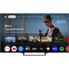 CONTINENTAL EDISON - CELED75SVQLD26B6 - TV QLED UHD 4K 75'' (189 cm) - SMART GOOGLE - 3xHDMI - 2xUSB