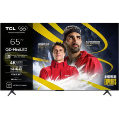 TCL 65C6K - TV QLED MiniLED 65 (165 cm) - 4K UHD 3840x2160 - 144 Hz - Dolby Vision - Google TV - 4xHDMI 2.1 - WiFi