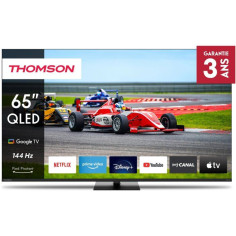 Thomson 65QG7C14 - TV QLED 65 (164 cm) - 4K UHD 3840x2160 - 144 Hz - Google TV - 2xHDMI 2.1 + 2xHDMI 2.0 - WiFi