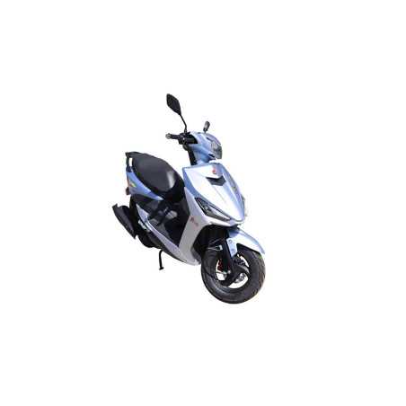 Scooter SHODAN 49CC SH-QT3 bleu clair avec casque