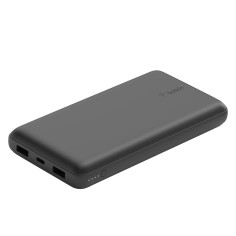 Batterie externe - BELKIN - 20 000 mAh - USB-A & USB-C - 15 W - Noir
