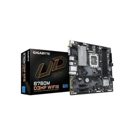 Carte mere - GIGABYTE - B760M D3HP WIFI6 - Format Micro-ATX - Chipset Intel B760 - WiFi 6 intégré