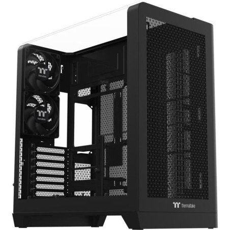 Boîtier PC sans alimentation - THERMALTAKE - View 390 Air - Moyen tour - Format ATX - 2x120mm inclus - Noir