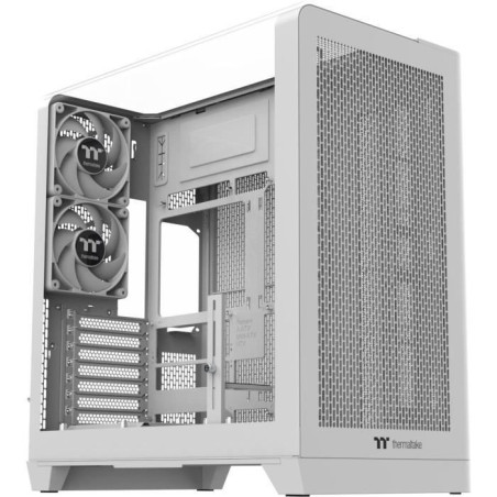 Boîtier PC sans alimentation - THERMALTAKE - View 390 Air Snow - Moyen tour - Format ATX - 2x120mm inclus - Blanc