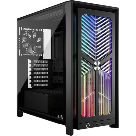 Boîtier PC - CORSAIR - FRAME 4000X RS - Moyen Tour - 4 ventilateurs RS120 - Noir